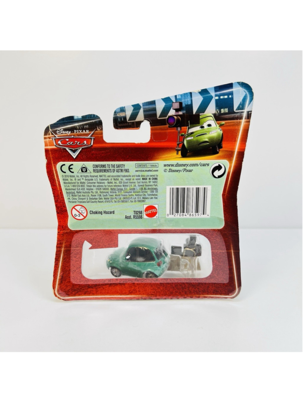 Disney Pixar Cars - Changing Eyes #137 - Dash Boardman - New - Picture 4 of 9